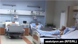 Раненые в медцентре «Эребуни», 21 июля 2016 г.