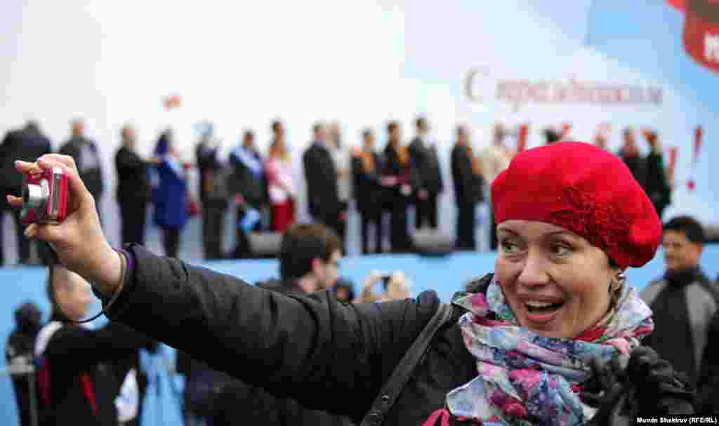 Красная площадь. Парад профсоюзов.&nbsp;