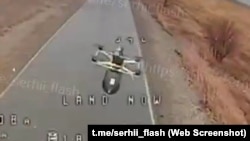 Ռուսական օպտիկամանրաթելային դրոնը գործողության մեջ