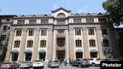 Armenia - The head office of jailed businessman Samvel Karapetian's Tashir Group in Yerevan, July 2, 2025.