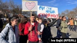 Студенттердин жүрүшү. Кортановцы, 31-январь 2025-жыл
