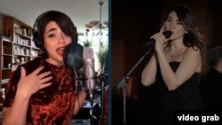 Müğənnilər Golsa Rəhim Zamani və Pərəstu Əhmədiyə ictimai çıxışlarına görə sosial mediadan istifadə qadağan edilib.