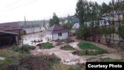 Сель в Баткенской области. Архивное фото.