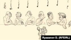  Дмитрий Рязанов, Портрет нот