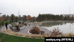 A new park in Almaty on the site of the former presidential residence. October 29, 2025