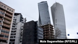 Панарама дзелавога кварталу Тбілісі 