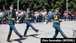 Празднование Дня независимости в Бишкеке. 21 августа 2013 года.