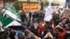 Антиправительственная акция протеста в Сирии