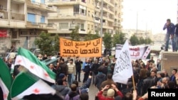 Өкмөткө каршы нааразылык акциясынан бир көрүнүш, 31-январь, 2012-жыл