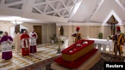 Поховають папу Франциска, згідно з його заповітом, у римській базиліці Санта-Марія-Маджоре