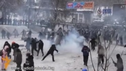 "Беркут" протестчыларга һөҗүм итә