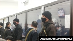 Казакстан. Тараз.  Казактар менен дунгандар кагылышкан "Кордай окуясы" боюнча сот жараяны.  