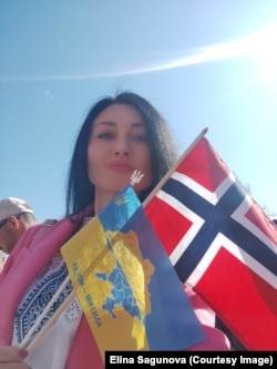 Еліна – переселенка з Маківки, яка тепер є біженкою у Норвегії