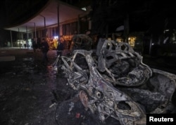 Последствия от руската атака срещу Харков в събота вечерта, 29 март 2025 г.