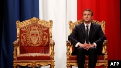 Президент Франции Эммануэль Макрон (архивное фото)