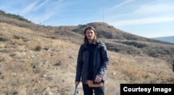 Саша на Арсенальной горе