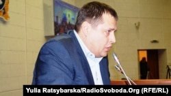 Борис Філатов на першому засіданні Дніпропетровської міської ради, Дніпропетровськ, 27 листопада 2015 року