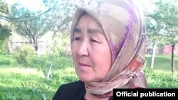 Марипат Усманалиева.  Атасы Улуу Ата Мекендик согуштун катышуучусу