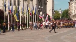 Представники «Національного корпусу» вимагали у президента громадянство для добровольців-іноземців – відео