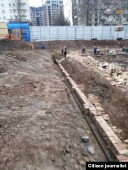 Маҳалли сохтмони бинои нави ҳукумат дар Душанбе. Акси корбарон