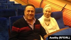 Ренат Ибраһимов хатыны Светлана белән, 2016 ел 