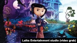 Постер из мультфильма "Коралина в стране кошмаров", Laika Entertainment studio
