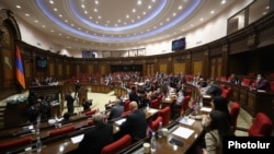 Armenia - A session of the National Assembly, Yerevan, March 25, 2025.
