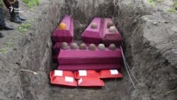 На Донбасі поховали останки 158 воїнів часів Другої світової – відео
