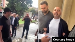 Затримання Левана Хабеїшвілі, скриншоти з відео