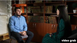 Suleyman Hayrullayev, arbiy kapellan, Qırım.Aqiqat içün intervyü vaqtında