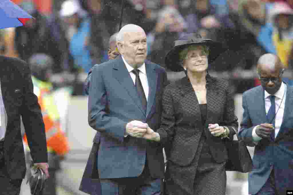 Бывший президент ЮАР Клерк, выпустивший на свободу Манделу