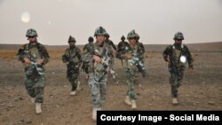 آرشیف، شماری از نیروهای قطعات خاص اردوی ملی افغانستان