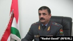 Анвар Тағоймуродов, сардори Раёсати корҳои дохилии Тоҷикистон дар вилояти Хатлон.