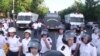 WATCH: Heavy Police Presence At Armenia Protests