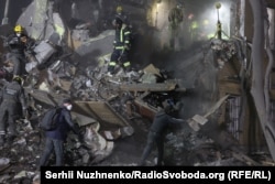 Наслідки влучання в Святошинському районі, 24 квітня 2025 року