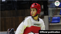 Муниса Ойматова. Акс аз сомонаи Кумитаи миллии олимпии Тоҷикистон