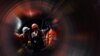 Workers are seen through a pipe at the construction site of the Nord Stream 2 gas pipeline. (File photo)