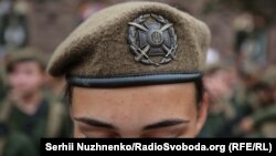 Учасниця репетиції військового параду до Дня Незалежності України, Київ, 18 серпня 2018 року