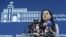Armenia - The Armenian Foreign Ministry spokeswoman, Anna Naghdalian, at a news briefing in Yerevan, December 20, 2018. 