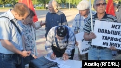 Чаллы коммунистлары пикеты, архив фотосы