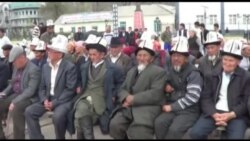 Митинг в Джалал-Абаде