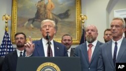 Прэзыдэнт ЗША Дональд Трамп 