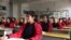 China-Residents at the Kashgar city vocational educational training centre attend a Chinese lesson during a government organised visit in Kashgar, Xinjiang Uighur Autonomous Region, China, January 4, 2019. Picture taken January 4, 2019.  TO MATCH INSIGHT 