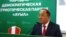 Кандидат от партии «Ауыл» Толеутай Рахимбеков во время съезда партии в Нур-Султане, 25 апреля 2019 года.