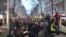 Антиправительственная демонстрация в Вене