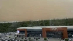 Сильная пыльная буря вновь накрыла столицу Узбекистана