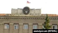 Լեռնային Ղարաբաղ - Կառավարական գլխավոր շենքը Ստեփանակերտում