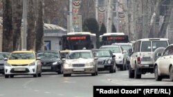 Центральный проспект Душанбе 