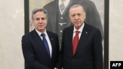 Էրդողանն Անկարայում ողջունում է Բլինքենին, 12-ը դեկտեմբերի, 2024թ․