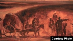 Сүрөтчү Т.Жумабаевдин "Үркүн" түрмөгүнөн.